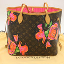 LOUIS VUITTON Monogram Rose Neverfull MM Tote Bag M48613 LV Auth 29172SAV-12