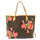LOUIS VUITTON Monogram Rose Neverfull MM Tote Bag M48613 LV Auth 29172SAV-13