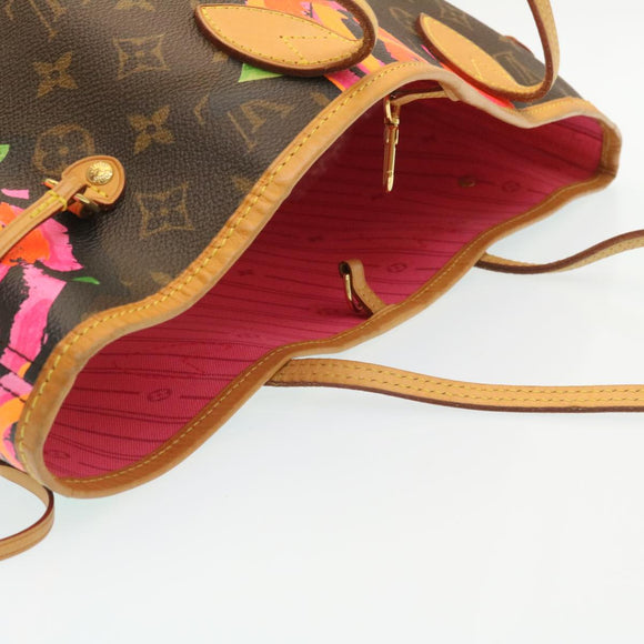 LOUIS VUITTON Monogram Rose Neverfull MM Tote Bag M48613 LV Auth 29172SAV