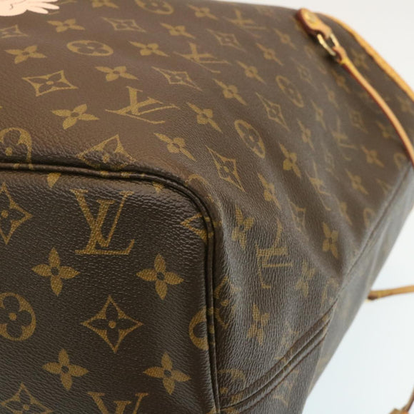 LOUIS VUITTON Monogram Neverfull GM Tote Bag Takashi Murakami M95560 Auth 29177S