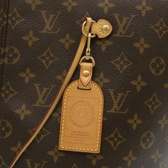 LOUIS VUITTON Monogram Neverfull GM Tote Bag Takashi Murakami M95560 Auth 29177S