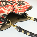 LOUIS VUITTON Monogram Giant LV Clafoutis Neo Noe Shoulder Bag Red Auth 29182S-6