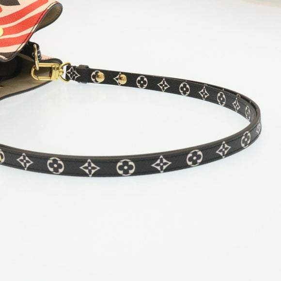 LOUIS VUITTON Monogram Giant LV Clafoutis Neo Noe Shoulder Bag Red Auth 29182S