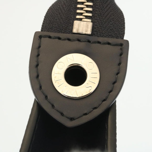 LOUIS VUITTON Monogram Savanna Pochette Voyage ClutchBag Navy M66639 Auth 29183A