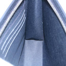 LOUIS VUITTON Monogram Savanna Pochette Voyage ClutchBag Navy M66639 Auth 29183A-18