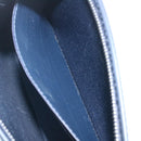 LOUIS VUITTON Monogram Savanna Pochette Voyage ClutchBag Navy M66639 Auth 29183SM-20