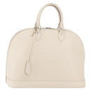 LOUIS VUITTON Epi Alma GM Hand Bag White M4032J LV Auth 29185-1