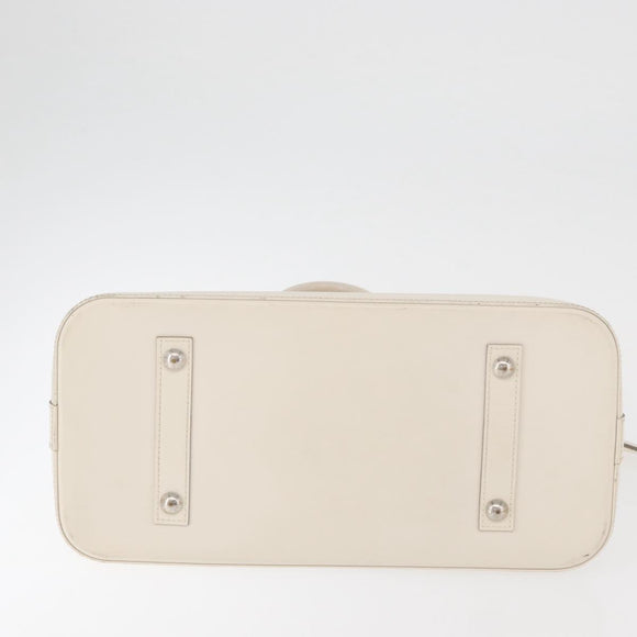 LOUIS VUITTON Epi Alma GM Hand Bag White M4032J LV Auth 29185