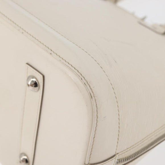 LOUIS VUITTON Epi Alma GM Hand Bag White M4032J LV Auth 29185