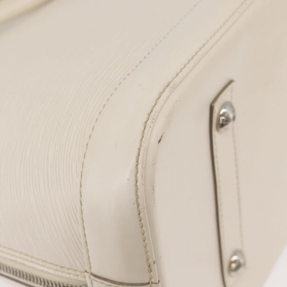 LOUIS VUITTON Epi Alma GM Hand Bag White M4032J LV Auth 29185