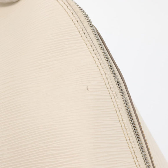 LOUIS VUITTON Epi Alma GM Hand Bag White M4032J LV Auth 29185