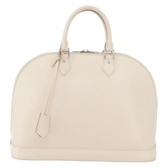 LOUIS VUITTON Epi Alma GM Hand Bag White M4032J LV Auth 29185