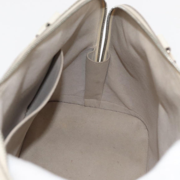 LOUIS VUITTON Epi Alma GM Hand Bag White M4032J LV Auth 29185