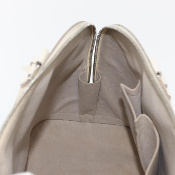 LOUIS VUITTON Epi Alma GM Hand Bag White M4032J LV Auth 29185