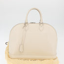 LOUIS VUITTON Epi Alma GM Hand Bag White M4032J LV Auth 29185-11