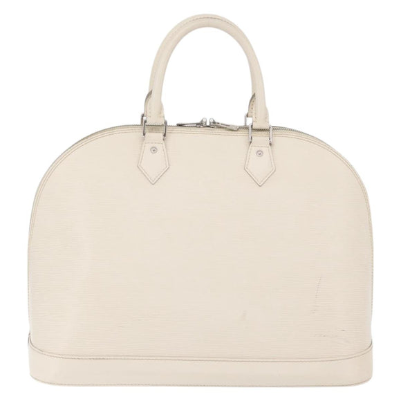 LOUIS VUITTON Epi Alma GM Hand Bag White M4032J LV Auth 29185