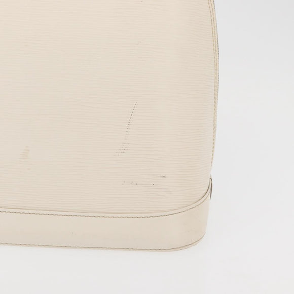 LOUIS VUITTON Epi Alma GM Hand Bag White M4032J LV Auth 29185