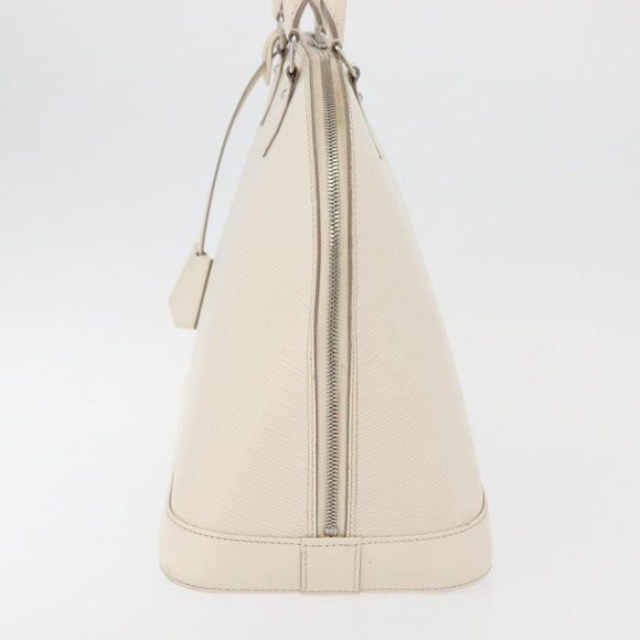 LOUIS VUITTON Epi Alma GM Hand Bag White M4032J LV Auth 29185