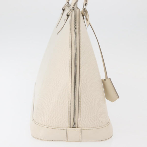LOUIS VUITTON Epi Alma GM Hand Bag White M4032J LV Auth 29185