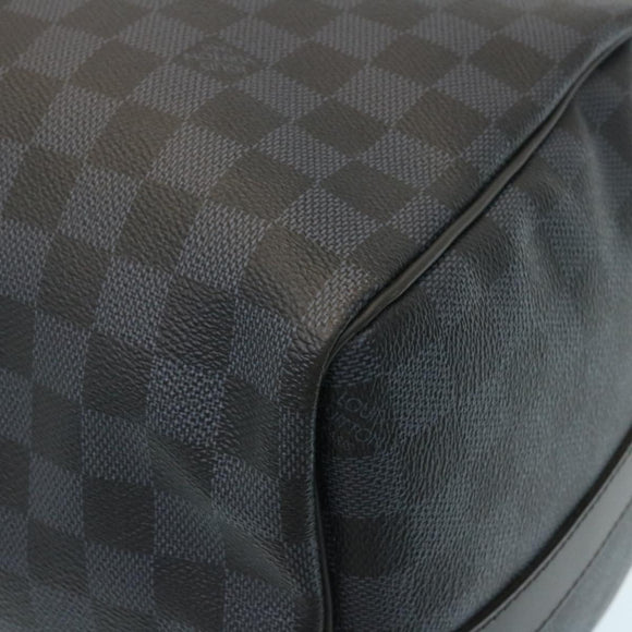 LOUIS VUITTON Damier Cobalt Keepall Bandouliere 45 Boston Bag N41349 Auth 29189S