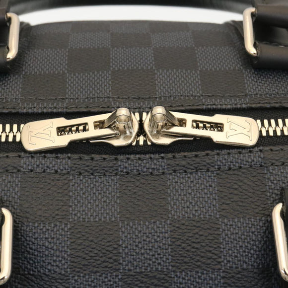 LOUIS VUITTON Damier Cobalt Keepall Bandouliere 45 Boston Bag N41349 Auth 29189S