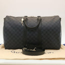 LOUIS VUITTON Damier Cobalt Keepall Bandouliere 45 Boston Bag N41349 Auth 29189S-11