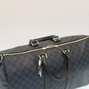 LOUIS VUITTON Damier Cobalt Keepall Bandouliere 45 Boston Bag N41349 Auth 29189S-5
