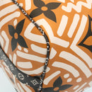 LOUIS VUITTON LV Crafty Keepall Bandouliere 45 Boston Caramel M45473 Auth 29194S-16
