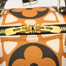 LOUIS VUITTON LV Crafty Keepall Bandouliere 45 Boston Caramel M45473 Auth 29194S-17