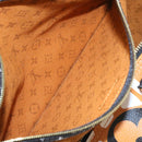 LOUIS VUITTON LV Crafty Keepall Bandouliere 45 Boston Caramel M45473 Auth 29194S-26