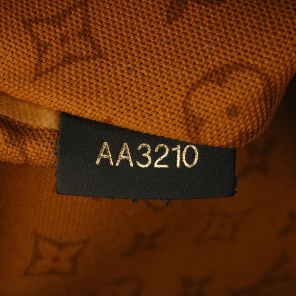 LOUIS VUITTON LV Crafty Keepall Bandouliere 45 Boston Caramel M45473 Auth 29194S