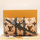 LOUIS VUITTON LV Crafty Keepall Bandouliere 45 Boston Caramel M45473 Auth 29194S-12