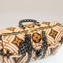 LOUIS VUITTON LV Crafty Keepall Bandouliere 45 Boston Caramel M45473 Auth 29194S-6