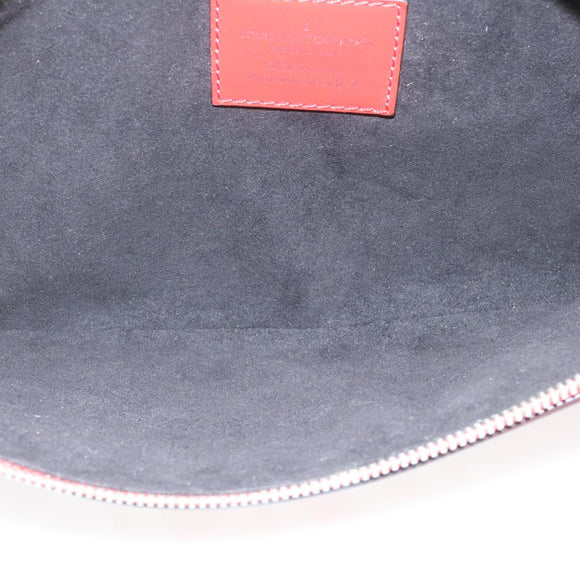 LOUIS VUITTON × Supreme Epi Bum Bag Waist Bag Red M53418 LV Auth 29232SM