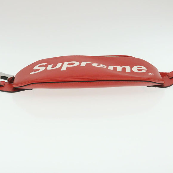 LOUIS VUITTON × Supreme Epi Bum Bag Waist Bag Red M53418 LV Auth 29232SM