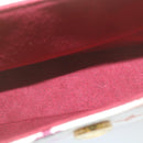 LOUIS VUITTON Monogram Pochette Eye Miss You Hand Bag White M92055 Auth 29328AM-10