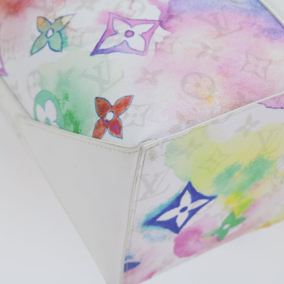 LOUIS VUITTON Monogram water Sac Weekend Tote Bag Multicolor M45754 Auth 29500S