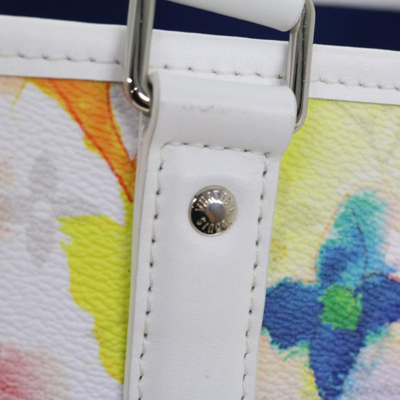 LOUIS VUITTON Monogram water Sac Weekend Tote Bag Multicolor M45754 Auth 29500S