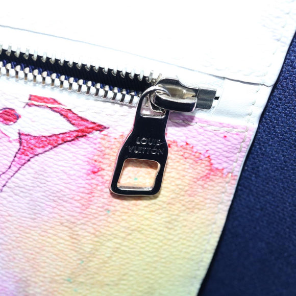 LOUIS VUITTON Monogram water Sac Weekend Tote Bag Multicolor M45754 Auth 29500S