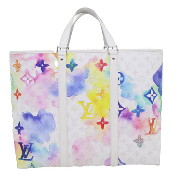 LOUIS VUITTON Monogram water Sac Weekend Tote Bag Multicolor M45754 Auth 29500S - 0
