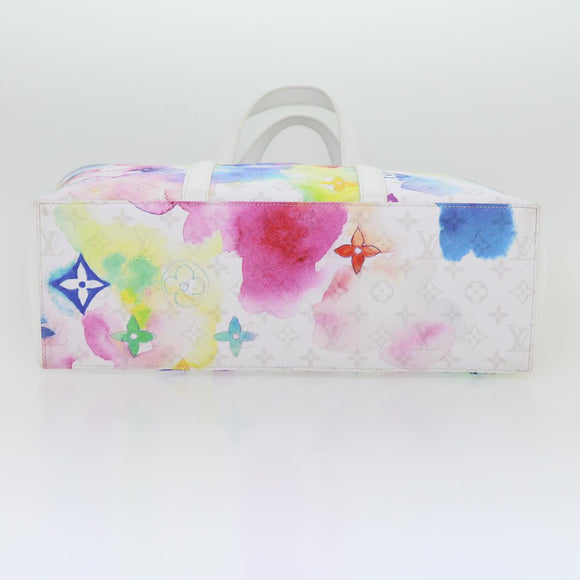 LOUIS VUITTON Monogram water Sac Weekend Tote Bag Multicolor M45754 Auth 29500S