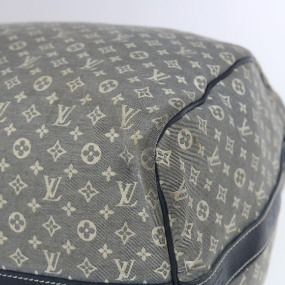 LOUIS VUITTON Monogram Idylle Speedy Voyage Boston Bag Navy M56706 LV Auth 29508