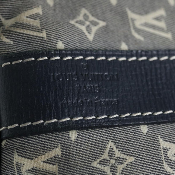 LOUIS VUITTON Monogram Idylle Speedy Voyage Boston Bag Navy M56706 LV Auth 29508