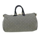 LOUIS VUITTON Monogram Idylle Speedy Voyage Boston Bag Navy M56706 LV Auth 29508-13