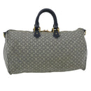 LOUIS VUITTON Monogram Idylle Speedy Voyage Boston Bag Navy M56706 LV Auth 29508-2