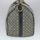LOUIS VUITTON Monogram Idylle Speedy Voyage Boston Bag Navy M56706 LV Auth 29508-4