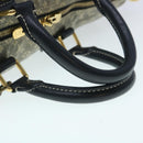 LOUIS VUITTON Monogram Idylle Speedy Voyage Boston Bag Navy M56706 LV Auth 29508-8