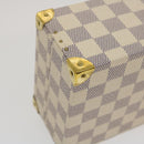 LOUIS VUITTON Damier Azur Coffret Polyvalent Jewelry Box SPO N33618 Auth 29521SV-16