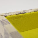 LOUIS VUITTON Damier Azur Coffret Polyvalent Jewelry Box SPO N33618 Auth 29521SV-11