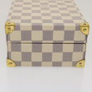 LOUIS VUITTON Damier Azur Coffret Polyvalent Jewelry Box SPO N33618 Auth 29521SV-4